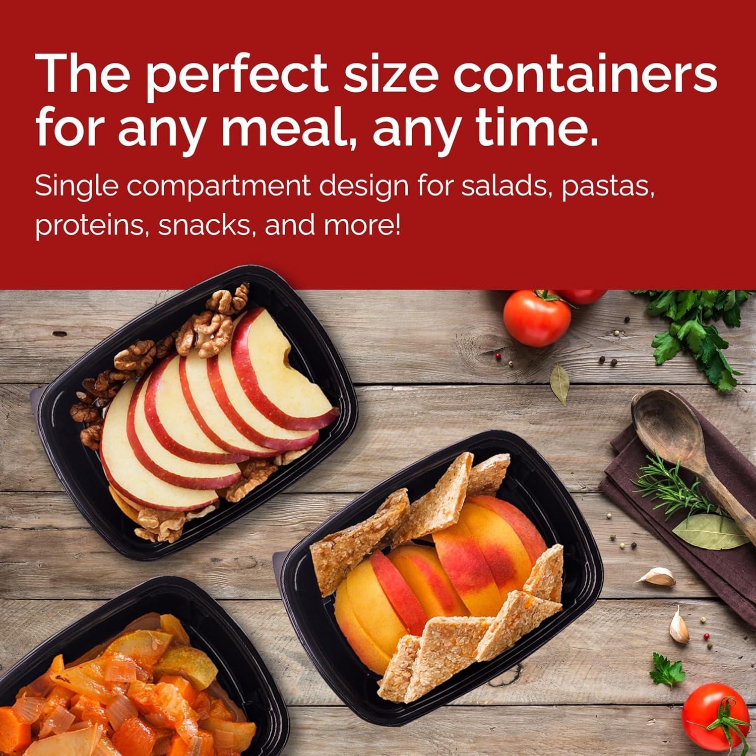 image:imageReli Meal Prep Containers 50 Pack 32 oz 1 Compartment Food Containers with Lids Microwavable Freezer Dishwasher Safe Bento Box32oz Pack of 2