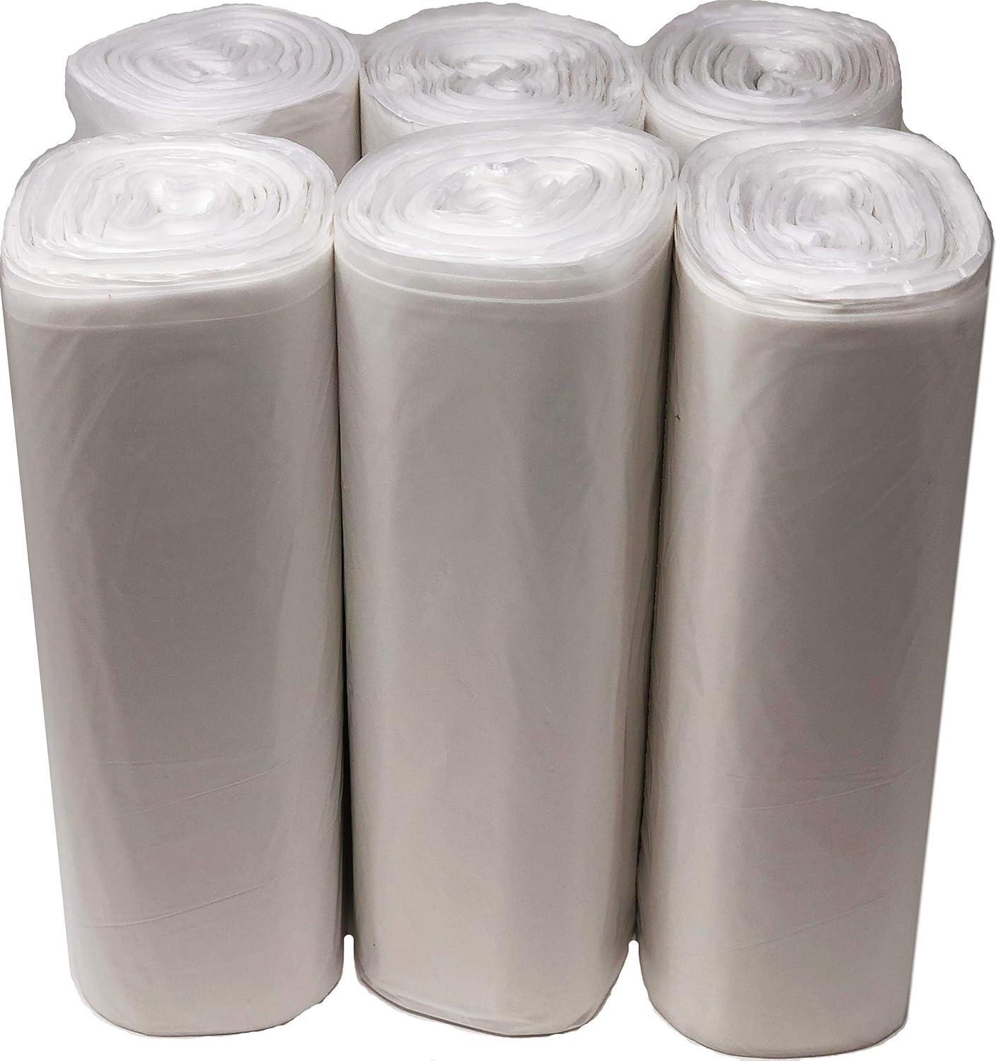 image:imageReli Premium 4045 Gallon Trash Bags 150 Count Made in USA Heavy Duty Bulk SuperValue Clear MultiUse Garbage Bags