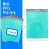 Reli. (110 Pcs) Poly Mailers 19×24″, Teal | Shipping Bags for Clothing | Large Polybags for Shipping, Small Business | Mailing/Packaging Bag – 19×24 Inch | Non-Padded Shipment Envelopes, Self Sealing(110)