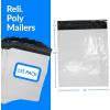 Reli. (125 Pcs) Poly Mailers 19×24″, White | Large Shipping Bags for Small Business | Mailing Bag for Shipping | Packaging for Clothing | Non-Padded Envelopes/Polybags, Self Sealing(125)
