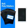 Reli. (220 Pcs) 10×13″ Poly Mailers, Black | Shipping Bags for Clothing, Small Business | Black Poly Bags for Shipping, 10×13 Inch | Mailing/Packaging | Non-Padded Shipment Envelopes Self Sealing(220)