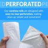 Reli. 2-4 Gallon Trash Bags | 2000 Bags | Clear | Bathroom | Strong | Garbage