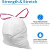 Reli. 39 Gallon Trash Bags Drawstring (100 Count) Large 39 Gallon Heavy Duty Drawstring Trash Bags, Garbage 39Gal Capacity, Lawn Leaf (39Gal, Black)(250 Count (Pack of 1))