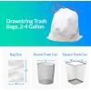 Reli. 39 Gallon Trash Bags Drawstring (100 Count) Large 39 Gallon Heavy Duty Drawstring Trash Bags, Garbage 39Gal Capacity, Lawn Leaf (39Gal, Black)(250 Count (Pack of 1))