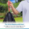 Reli. 39 Gallon Trash Bags Drawstring (50 Count) | Large 39 Gallon Trash Bags Heavy Duty Drawstring | Lawn and Leaf Bags, Black | Home, Outdoor Use