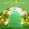 Reli. 4 Gallon Trash Bags Drawstring (200 Count Bulk) | Citrus Scented Small Trash Bags | Garbage Liners for Bathroom Can | 2 Gal – 3 Gallon – 4 Gal Small Can Liners (Green)