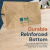 Reli. 5.25×3.25×8 in. Small Paper Bags with Handles | 55 Pack | Kraft Brown Paper Bags with Twist Handles | Ideal for Gifts, Retail, Shopping, Merchandise, Crafts
