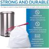 Reli. 6-10 Gallon Trash Bags Drawstring | 500 Count Bulk | 22″x23″ | 6, 8, 10 Gallon Drawstring Garbage Bags | White Trash Can Liners | Small – Medium