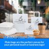 Reli. 90 Pack | Assorted Sizes White Paper Bags w/Handles | 7×3.15×8, 8×4.5×10.25, 10x5x13 | 30 Pcs Each Size | Paper Bag Combo Pack | Retail Shopping, Gifts