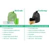 Reli. Biodegradable 16-25 Gallon Trash Bags | 500 Count Bulk | ASTM D6954 | Green | Eco-Friendly | Oxobiodegradable Under Certain Conditions (See Product Description)(1 Count (Pack of 500))