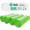 Reli. Biodegradable 40-45 Gallon Trash Bags | 100 Count | ASTM D6954 | Green | Eco-Friendly | Oxobiodegradable Under Certain Conditions (See Product Description)