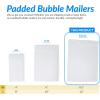 Reli. Bubble Mailers 8.5×12 in.| 60 Pack – Bulk | Made in USA |White, Bubble Envelope Mailers/Padded Mailing Envelopes | Self-Sealing, Poly Bubble Mailers | Padded Poly Mailers for Shipping Packages