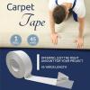 Reli. Carpet Tape | 2″ x 45 Yards (Bulk Value) | Double Sided Carpet Tape for Hardwood Floors | Heavy Duty Keeps Rug in Place | Indoor/Outdoor Rug Sticker for Hardwood, Laminate (White)