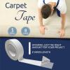 Reli. Carpet Tape | 2″ x 8 Yards | Double Sided Carpet Tape for Hardwood Floors | Heavy Duty Keeps Rug in Place | Indoor/Outdoor Rug Sticker for Hardwood, Laminate, Concrete (White)