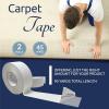 Reli. Carpet Tape | 2″ x 90 Yards (Bulk Value) | Double Sided | Two Rolls of 2″ x 45 Yards | Bulk Carpet Tape, for Hardwood Floors | Heavy Duty Keeps Rug in Place | Indoor/Outdoor (White)(2)