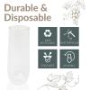 Reli. Champagne Flutes Plastic | 25 Pack | 9 oz – Clear | Stemless Premium Plastic Champagne Flutes | Party-Perfect for Celebrations