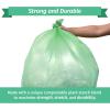 Reli. Compostable 16-25 Gallon Trash Bags | 100 Count Bulk | ASTM D6400 | Green | Eco-Friendly | For Compost