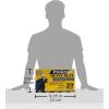 Reli. Contractor Garbage Bags 42 Gallon | 20 Trash Bags | Heavy Duty | Black Contractor