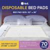 Reli. Disposable Bed Pads (70 Pack) | 30″ x 36″ | XL Bed Pads Disposable Adult | Incontinence Bedpads w/ Non-Slip Adhesives | Absorbent Peepads for Adults, Seniors, Puppy | Waterproof Underpads