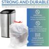 Reli. Drawstring Trash Garbage Bags, Tall Kitchen, 250 Count Bulk, White, 13 Gallon – 16 Gallon Capacity