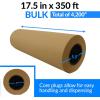 Reli. Kraft Paper Roll | 17.5″ x 350 Feet – Jumbo Roll | Made in USA | Brown Craft & Wrapping Paper | Plain Kraft Packing for Shipping, Moving, Arts/Crafts, Table Cover | Bulk(1 Count (Pack of 1))