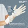 Reli. Latex Gloves, Large (220 Count) | Disposable | Powder-Free | White Gloves, Non-Sterile | All Purpose – Cleaning, Automotive, Cooking, Industrial, Laboratory | Single Use (Large)