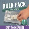 Reli. Latex Gloves, Small (550 Bulk Pack) | Disposable | Powder-Free | White Gloves, Non-Sterile | All Purpose for Cleaning, Automotive, Cooking, Industrial, Laboratory | Single Use (Small)
