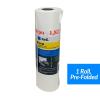Reli. Masking Film, 1 Roll | 180′ Foot x 24″ Inch | Masking Plastic Film, Pre-Folded | Hand-Masking for Painting & Automotive | Plastic Overspray Protection(90 foot length x 72 inch width | 1 roll)