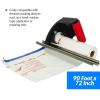 Reli. Masking Film, 1 Roll | 180′ Foot x 24″ Inch | Masking Plastic Film, Pre-Folded | Hand-Masking for Painting & Automotive | Plastic Overspray Protection(90 foot length x 72 inch width | 1 roll)