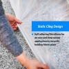 Reli. Masking Film, 1 Roll | 180′ Foot x 24″ Inch | Masking Plastic Film, Pre-Folded | Hand-Masking for Painting & Automotive | Plastic Overspray Protection(90 foot length x 99 inch width | 1 roll)