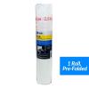 Reli. Masking Film, 1 Roll | 180′ Foot x 24″ Inch | Masking Plastic Film, Pre-Folded | Hand-Masking for Painting & Automotive | Plastic Overspray Protection(90 foot length x 99 inch width | 1 roll)