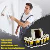 Reli. Masking Film, 12 Rolls Bulk (180′ Foot x 24″ Inch) – Masking Plastic Film for Painting, Automotive | Pre-Folded Plastic in Bulk(12)