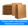 Reli. Paper Grocery Bags (125 Pcs Bulk) (12x7x17) 70 Lbs Basis, Extra Heavy Duty | Brown Paper Bag, Large Grocery Kraft Sacks -Takeout, Restaurant, Retail, Shopping(12x7x17 | 250 Pack)