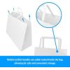 Reli. Paper Shopping Bags, White | 60 Pcs | Large 16x6x12″ | Kraft White Paper Bags with Handles | Heavy Duty, Large | Shopping, Take Out/To Go, Retail, Restaurant