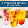 Reli. Plastic Cups 16 oz (270 Pack) | Clear Plastic Cups Disposable | PET Clear Disposable Bulk | 16oz PET Drinking Containers for Party, Iced Coffee, Cold Drinks, Smoothies, To Go