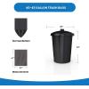 Reli. Premium 50 Gallon Trash Bags | 150 Count | Made in USA | Heavy Duty | Bulk | SuperValue | Black Multi-Use Garbage Bags