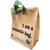 Reli. Shopping Bags, Reusable (250 Count Bulk; 2.25 mil Thick) | Recyclable Kraft Shopping Bags for Restaurant, Take Out, Retail, Grocery | (12″ L x 6.75″ W x 14″ H) (Brown)