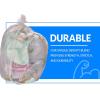 Reli. SuperValue 55-60 Gallon Trash Bags | 50 Count | Made in USA | Heavy Duty | Clear Multi-Use Garbage Bags