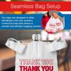 Reli. Thank You T-Shirt Bags (350 Ct) & Thank You T-Shirt Bags (1050ct)