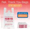 Reli. Thank You T-Shirt Bags (350 Ct) & Thank You T-Shirt Bags (1050ct)