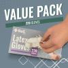 Reli. X-Large Latex Gloves, Disposable, Powder-Free, White, 220 Count