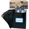 Reli. (220 Pcs) 14.5×19″ Black Poly Mailers | Shipping Bags for Small Business | Black Mailing Bags for Shipping | Packaging for Clothing | Non-Padded Envelopes/Polybag, Self Sealing