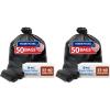 Reli. 55-60 Gallon Trash Bags Heavy Duty | 50 Bags | 50-60 Gallon | Large Black Garbage | Made in USA(1 Count (Pack of 100))