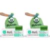 Reli. Biodegradable 13 Gallon Trash Bags | 100 Count | ASTM D6954 | Green | Eco-Friendly | Oxobiodegradable Under Certain Conditions (See Product Description)(100 Count (Pack of 2))