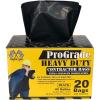 Reli. Contractor Garbage Bags 42 Gallon | 20 Trash Bags | Heavy Duty | Black Contractor