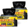 image:imageReli Contractor Garbage Bags 55 Gallon  40 Trash Bags  Heavy Duty  Black Contractor
