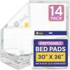 Reli. Disposable Bed Pads (14 Pack) | 30″ x 36″ | XL Bed Pads Disposable Adult Incontinence Sheets w/ Non-Slip Adhesives | Absorbent Peepad for Adults, Seniors, Puppy | Waterproof Underpads
