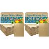 Reli. Paper Grocery Bags (125 Pcs Bulk) (12x7x17) 70 Lbs Basis, Extra Heavy Duty | Brown Paper Bag, Large Grocery Kraft Sacks -Takeout, Restaurant, Retail, Shopping(12x7x17 | 250 Pack)