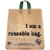 Reli. Shopping Bags, Reusable (250 Count Bulk; 2.25 mil Thick) | Recyclable Kraft Shopping Bags for Restaurant, Take Out, Retail, Grocery | (12″ L x 6.75″ W x 14″ H) (Brown)
