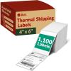 Reli. Thermal Shipping Labels (1100 Pack) 4×6 Thermal Labels | Fanfold, Direct Heat Printer Paper | Shipping Stickers Compatible w/Rollo & Most ThermalPrinters (4″x6″, White)